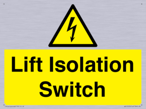 Lift Isolation Switch